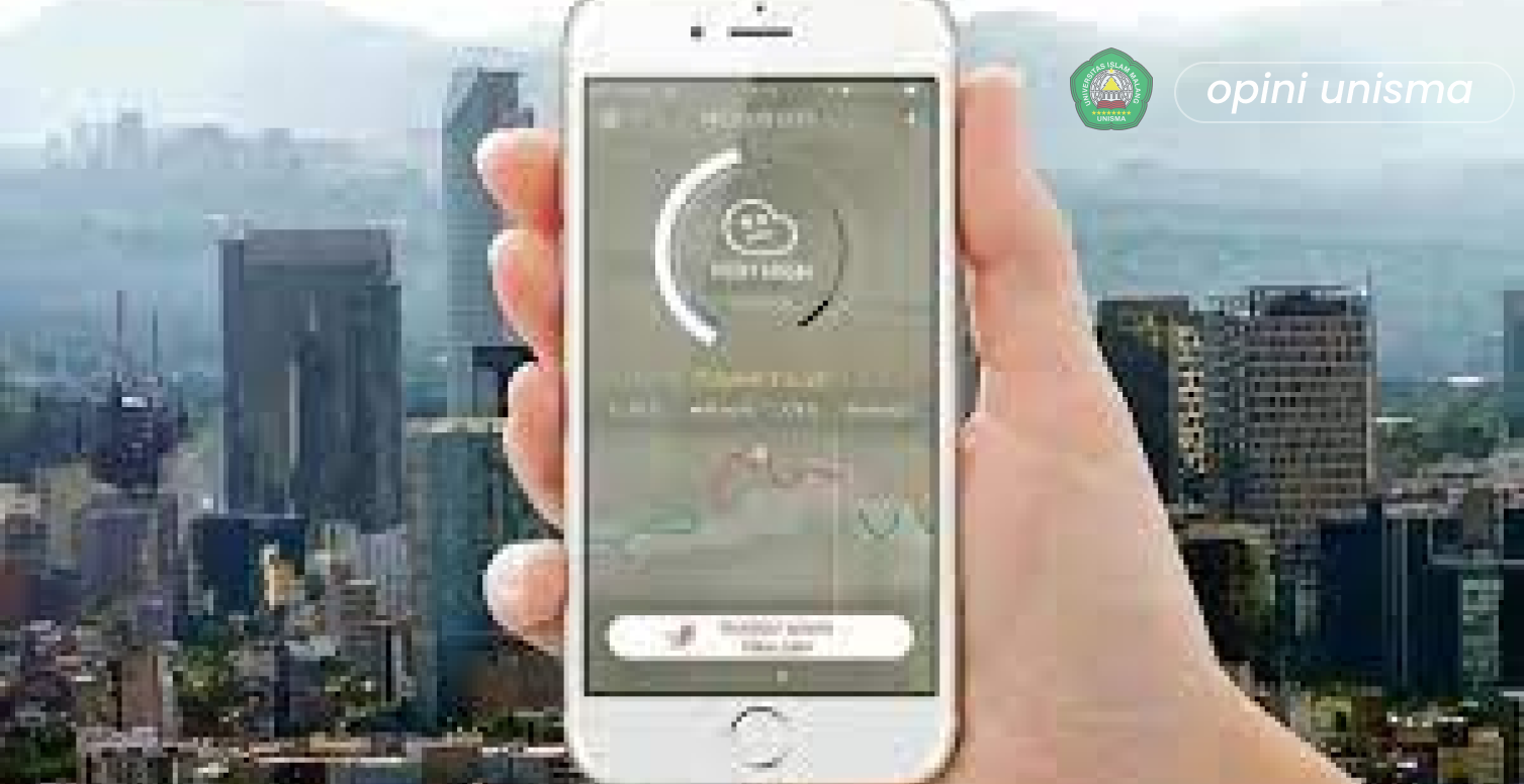 Aplikasi untuk cek kualitas udara yang dapat di akses di hanphone secara mudah dan efisien untuk mengantisipasi kualitas udara yang memburuk
