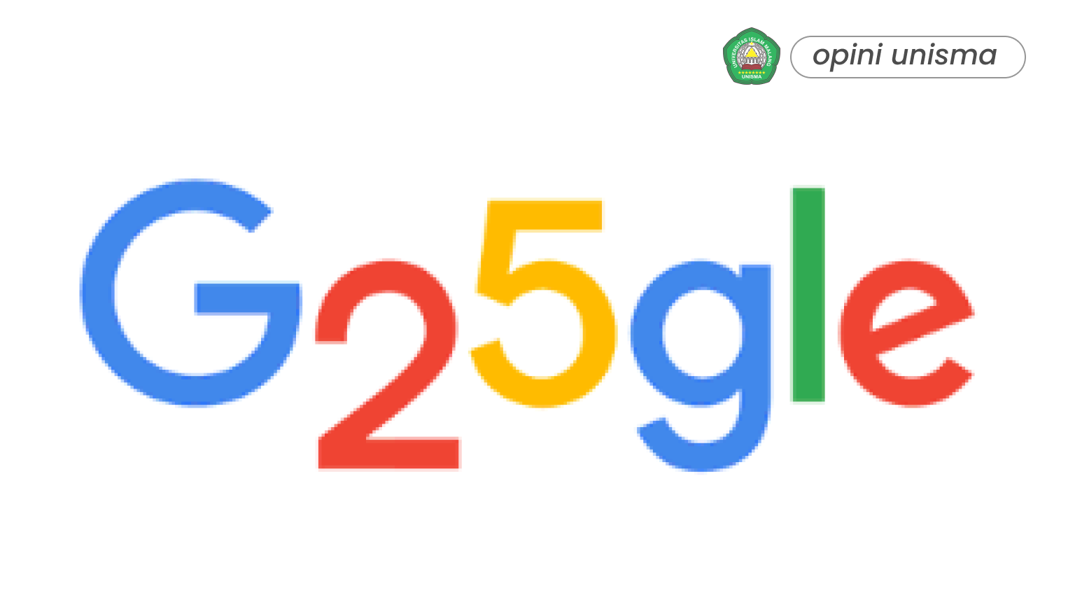 Ulang Tahun Google ke 25