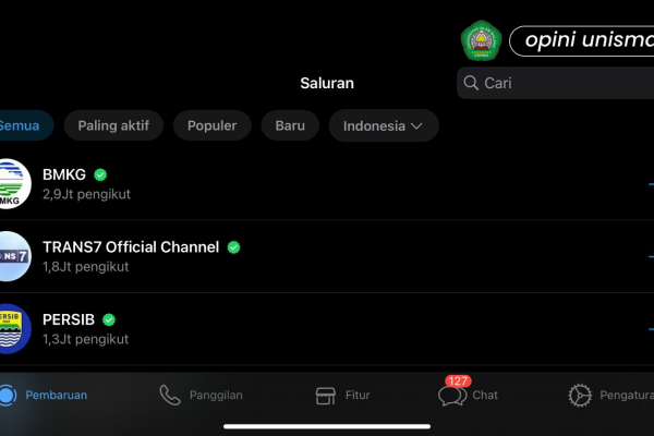 Fitur Terbaru WhatsApp Channel